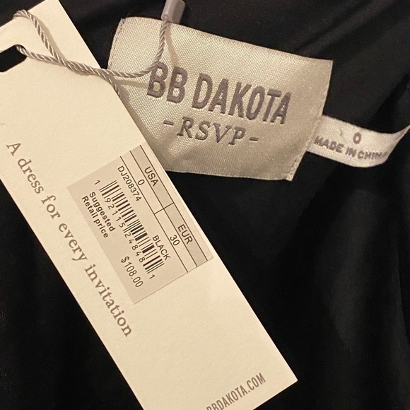 BB Dakota RSVP black lace dress size: 0 NWT - Picture 8 of 8